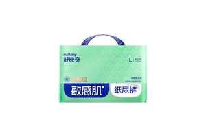 舒比奇积雪草乳霜裤型/腰贴型婴儿纸尿裤