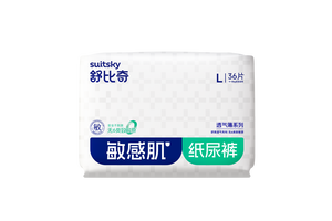 舒比奇透气薄氧护裤型/腰贴型婴儿纸尿裤